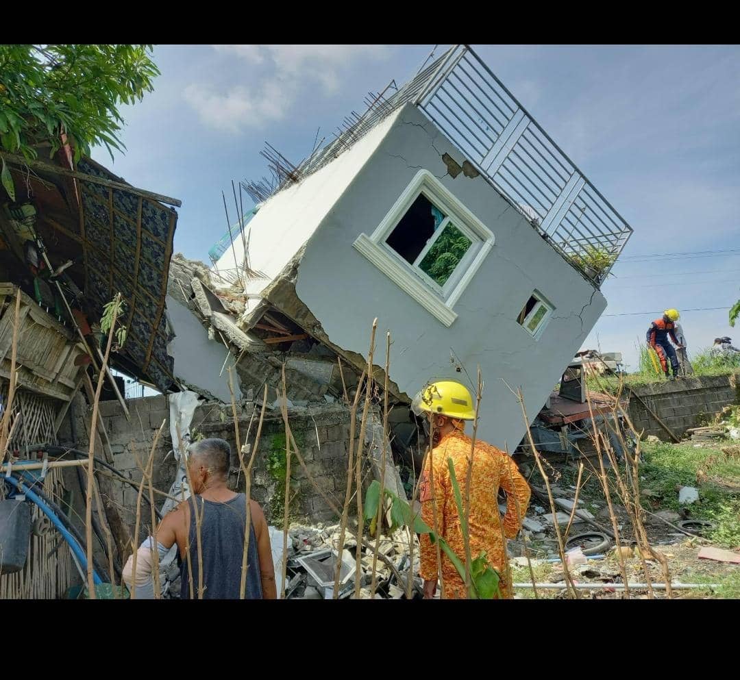 ویرانی های ناشی از زلزله فیلیپین